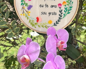 Hoponopono - Bordado em Bastidor