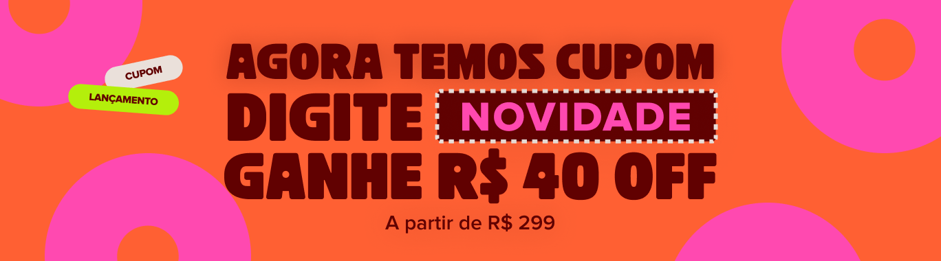 Banner de cupom 40$