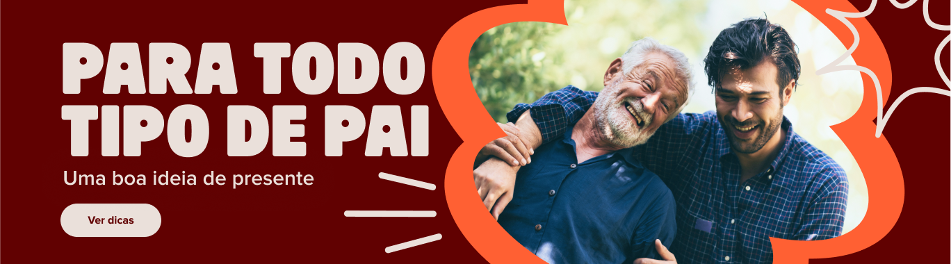 Banner de ´presentes dia dos pais