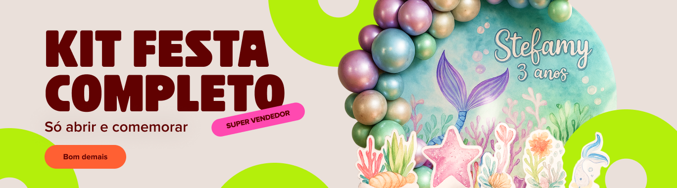 Banner de kit festa completo