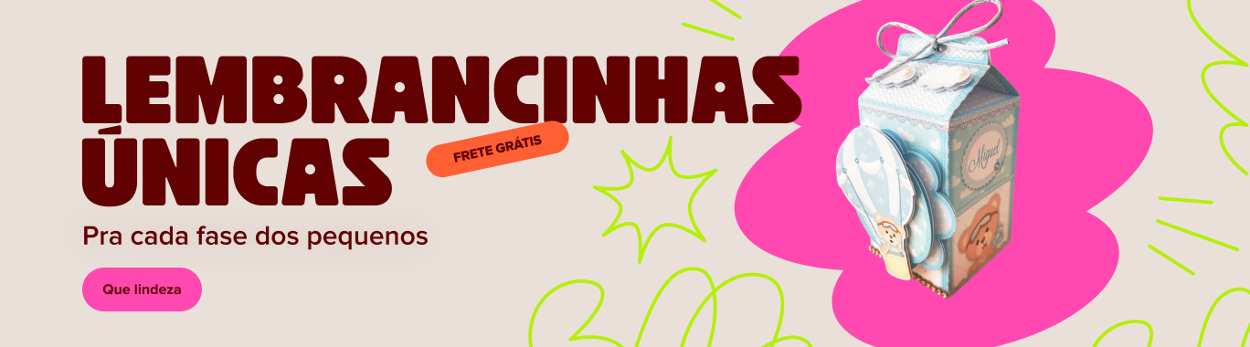 Banner de lembrancinha
