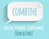 Imagem 1 - Saia Cupcake Combinando com Convite