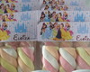 Imagem 1 - Solapa com Saquinho Recheada com Marshmallow Princesas