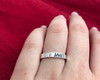 Imagem 2 - Anel com 1 Aro e Nome Personalizado com Pedra