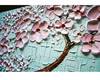 Imagem 2 - QUADRO ABSTRATO MODERNO FLORES