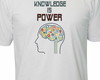 Imagem 1 - Camiseta knowledge is power Geek Nerd