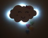 Imagem 5 - Nuvem com Luz de Led com Coração Quarto de Bebe com Olhinho