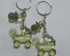Imagem 1 - 25 Chaveiro Duplo Carrinho com Chupeta com Tag Personalizada
