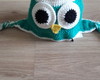 Imagem 1 - Touca de Croche corujinha tiffany