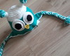 Imagem 2 - Touca de Croche corujinha tiffany