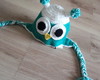Imagem 3 - Touca de Croche corujinha tiffany