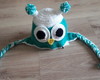 Imagem 5 - Touca de Croche corujinha tiffany