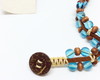 Imagem 3 - Pulseira em Macramé com Murano