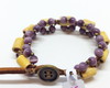 Imagem 2 - Pulseira em macramé com bambu