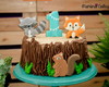 Imagem 1 - Biscoitos decorados woodland/bosque