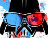 Imagem 2 - Poster com Moldura Geek Side - Vader