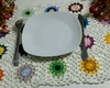 Imagem 1 - Sousplat em Crochê Retangular