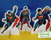 Imagem 1 - Display de Mesa Super Homem Superman (kit com 06 Display)