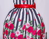 Imagem 3 - Vestido Infantil de Festa Listrado