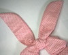 Imagem 2 - Scrunchie com Orelhinha (Poa Rosa/Marrom)