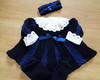 Imagem 2 - VESTIDO COM CALÇA E TIARA + BODY GOLINHA BORDADO INGLES