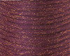 Imagem 2 - Fio náutico 5mm na cor Marsala com Lurex Cobre rolo com 330