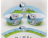 Imagem 1 - Wrappers Saia para Cupcake do Snoppy