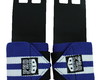 Imagem 1 - Luva Grip com Munhequeira Azul com Branco M