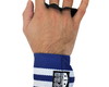 Imagem 2 - Luva Grip com Munhequeira Azul com Branco G