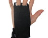 Imagem 4 - Luva Grip com Munhequeira Preto com Branco M