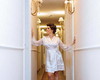 Imagem 3 - Robe Noiva Manga de Renda +14 Robes Comuns + 1 Robe Infantil