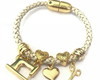 Imagem 1 - Pulseira Feminina Couro Profissão Costureira Artesã