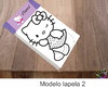 Imagem 2 - Desenhos de colorir-Hello kitty