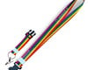 Imagem 1 - Cordão para Crachá Arco iris C0029P com Fecho Bolsa e Jacaré
