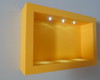 Imagem 3 - NICHO RETANGULAR P AMARELO COM LED