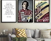 Imagem 3 - Quadro Decorativo Ayrton Senna Frases com Moldura