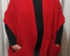 Imagem 1 - Cachecol com Bolso- Vermelho