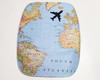 Imagem 1 - Mouse pad Retangular com apoio -Mapa