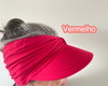 Imagem 3 - Viseira Turbante - Cor Vermelha