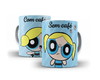Imagem 1 - Caneca Lindinha Super Poderosas com café e sem café