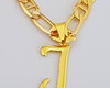 Imagem 3 - Colar Cordão Pingente Letra J 60 cm folheado Ouro 18k. C15j1