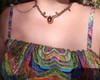 Imagem 2 - Colar / Headband Macramê com Pedra Ônix