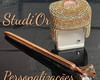 Imagem 1 - Carimbo luxo personalizado + caneta de cristais