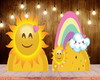 Imagem 1 - Raio de Sol Displays Kit com 10 Peças