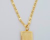 Imagem 2 - Corrente Cordão 60 Cm Pingente Letra V folheado Ouro. C59v22