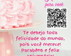 Imagem 1 - Cartão Virtual com Telemensagem QR Code