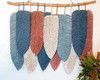 Imagem 1 - Painel de Macrame Folhas