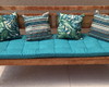 Imagem 1 - Assento futon com almofadas