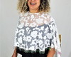 Imagem 1 - Pelerine Renda Branca