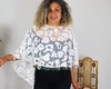 Imagem 3 - Pelerine Renda Branca